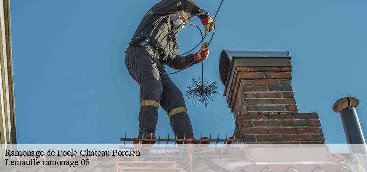 Le ramonage des poêles : un des domaines de compétences de Lemauffe ramonage 08 à Chateau Porcien