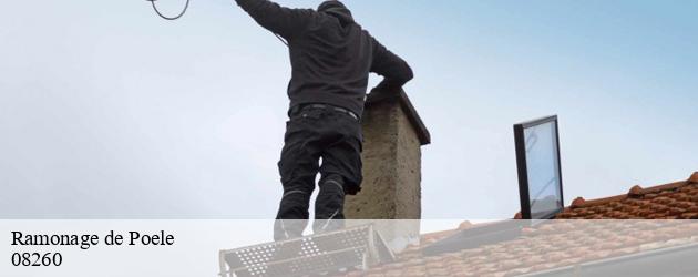 Le ramonage des poêles : un travail difficile à Etalle dans le 08260