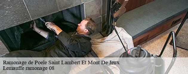 Tout ce qu'il faut savoir sur les travaux de ramonage pour les poêles à Saint Lambert Et Mont De Jeux dans le 08130
