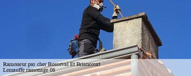 Les travaux d'installation des chapeaux de cheminées à Bosseval Et Briancourt dans le 08350