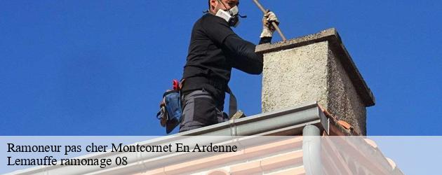 Les travaux d'installation des chapeaux de cheminées à Montcornet En Ardenne dans le 08090