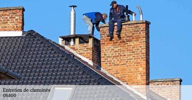 Lemauffe ramonage 08 : un expert réalisant les travaux de ramonage des cheminées à Chardeny dans le 08400 et ses environs 