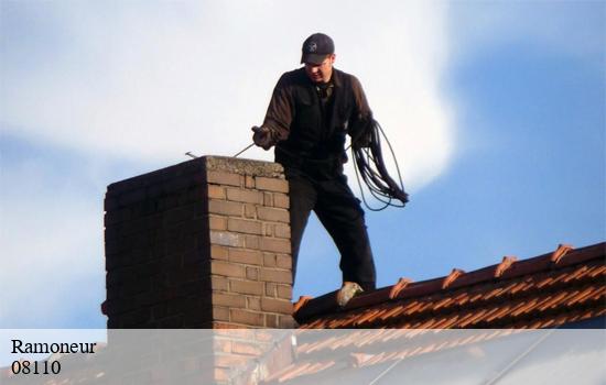 Les travaux de débistrage pour les cheminées à Carignan dans le 08110