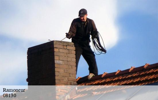 Lemauffe ramonage 08 et l'efficacité énergétique par la réalisation de ramonage des cheminées à Ecordal