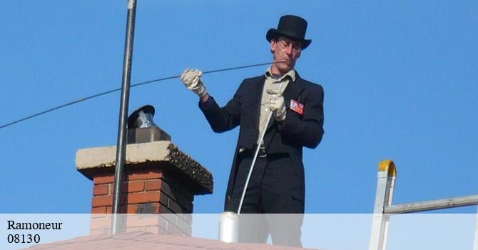 Lemauffe ramonage 08 : la personne qualifiée pour réaliser les travaux de pose des chapeaux de cheminée à Tourteron dans le 08130
